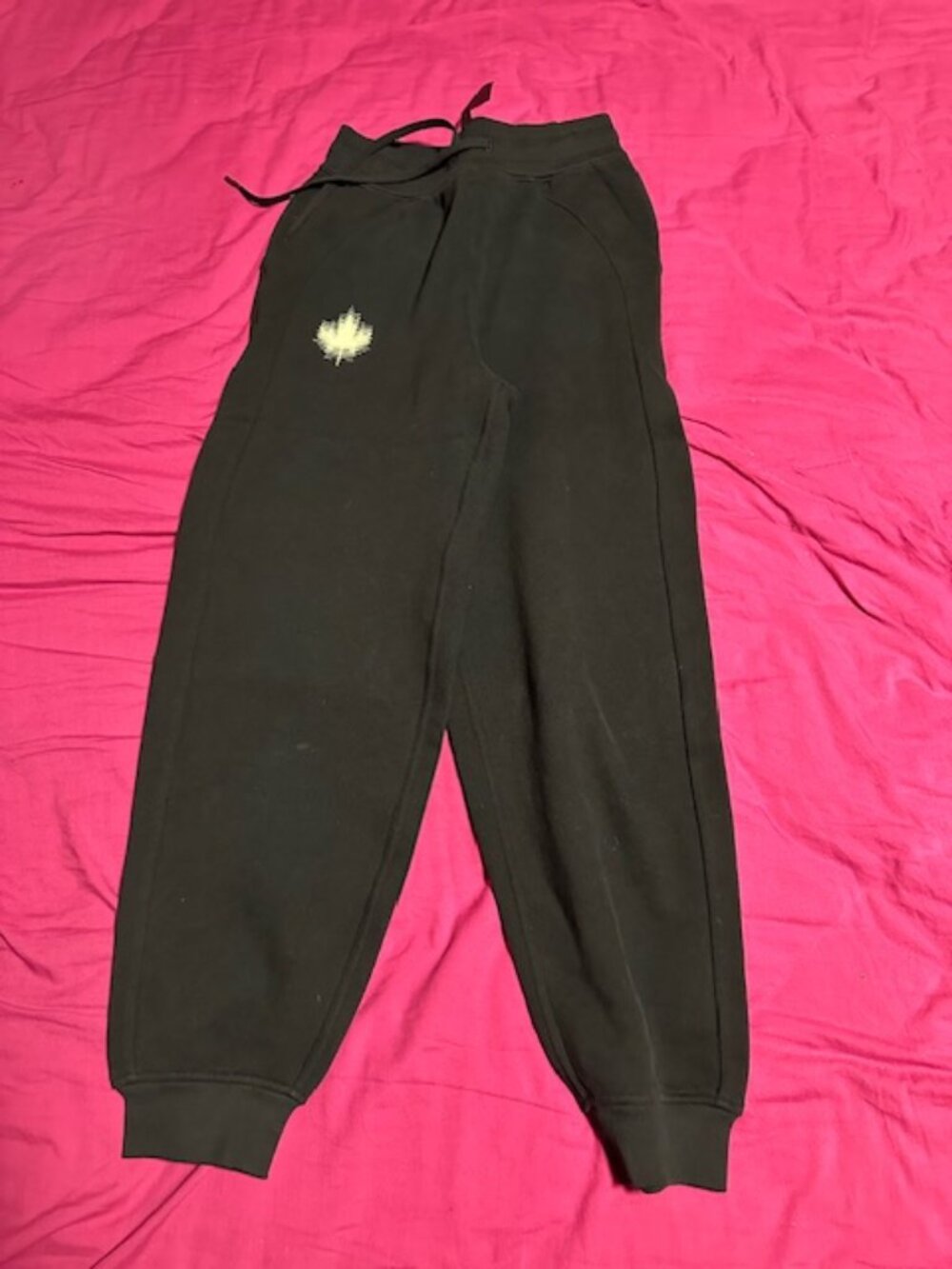 Lululemon team Canada scuba joggers size 4
